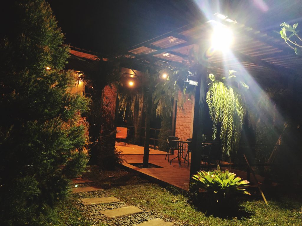 Projecteur solaire LED